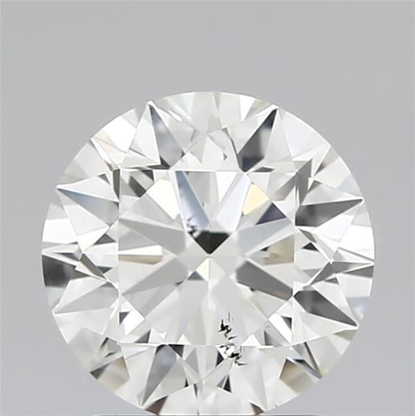 Diamante Naturale Taglio Brillante 1.7ct 3EX J VS2 - IGI - 7.55x7.61x4.74mm