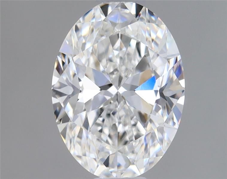 Diamante Naturale Taglio Ovale 0.6ct VG/EX F VS1 - GIA - 6.42x4.73x2.98mm