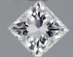 Diamante Naturale Taglio Princess 0.48ct VG/EX F VVS1 - GIA - 4.18x4.17x3.15mm