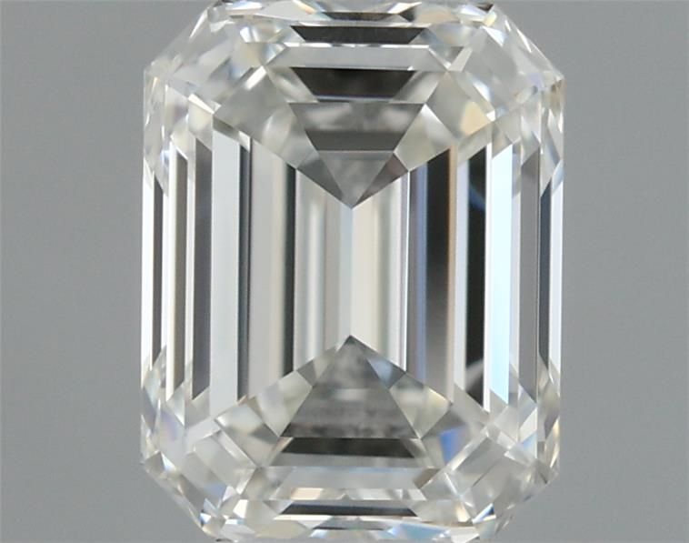 Diamante Naturale Taglio Smeraldo 0.62ct VG/EX I VVS2 - GIA - 5.35x4.12x2.82mm