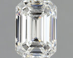 Diamante Naturale Taglio Smeraldo 0.91ct EX/EX E VS1 - GIA - 6.36x4.59x3.16mm