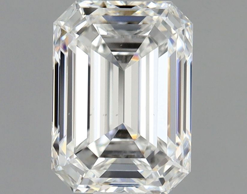 Diamante Naturale Taglio Smeraldo 0.91ct EX/EX E VS1 - GIA - 6.36x4.59x3.16mm
