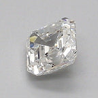 Diamante Naturale Taglio Asscher 0.53ct VG/EX G VS2 - GIA - 4.44x4.34x2.97mm