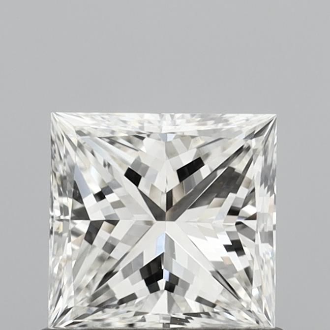 Diamante Naturale Taglio Princess 0.8ct G/EX H VVS2 - GIA - 5.26x5.13x3.64mm