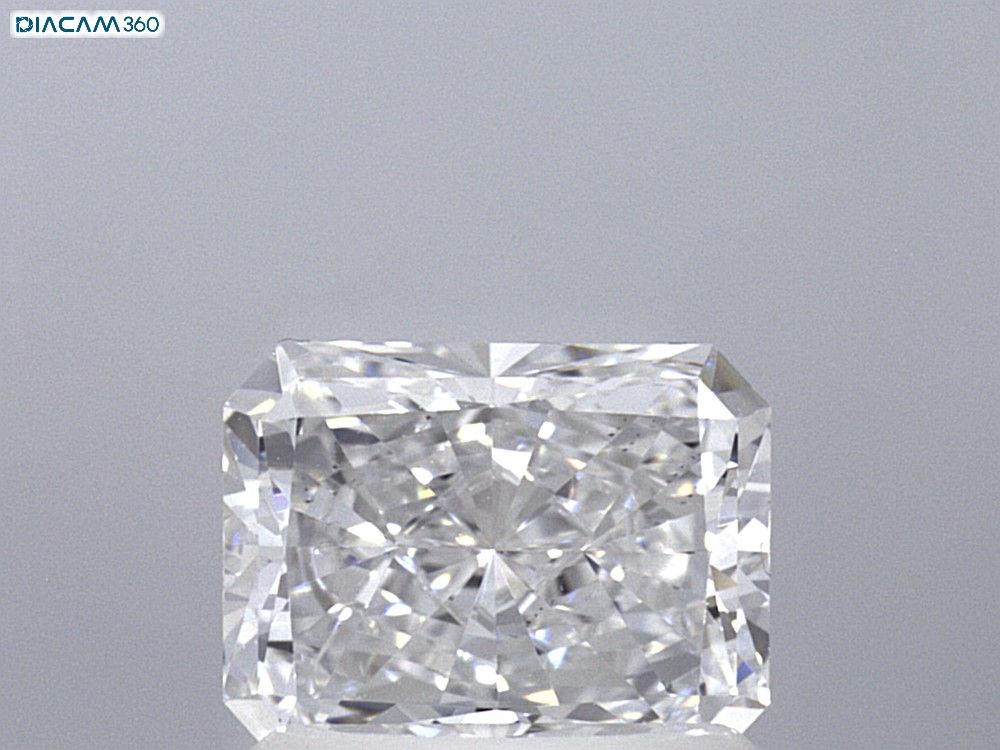 Diamante Naturale Taglio Radiant 1.3ct VG/EX D VS2 - GIA - 7.18x5.54x3.75mm