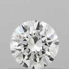 Diamante Naturale Taglio Brillante 0.5ct 3EX G VS2 - IGI - 5.13x5.17x3.13mm