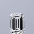 Diamante Naturale Taglio Smeraldo 0.41ct EX/EX F VVS1 - GIA - 5.4x3.5x2.32mm