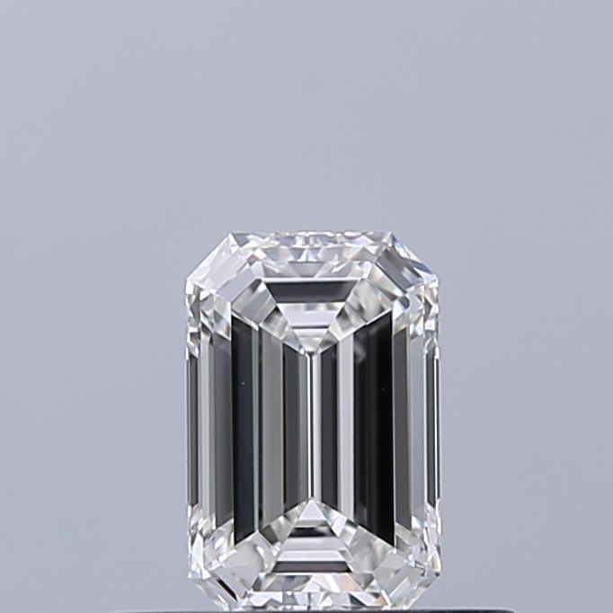 Diamante Naturale Taglio Smeraldo 0.41ct EX/EX F VVS1 - GIA - 5.4x3.5x2.32mm