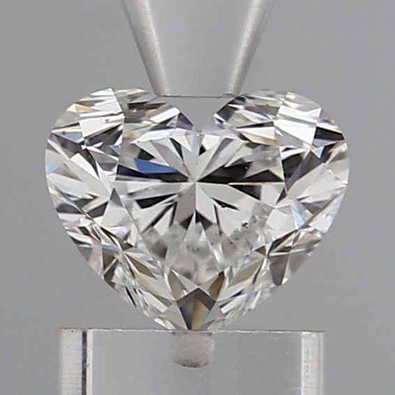 Diamante Naturale Taglio Cuore 0.9ct VG/EX F VS2 - GIA - 5.43x6.55x4.12mm