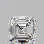 Diamante Naturale Taglio Asscher 0.64ct VG/EX G VVS1 - GIA - 4.65x4.62x3.16mm