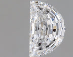 Diamante Naturale Taglio Mezzaluna 0.7ct EX/EX D VS1 - GIA - 6.85x4.31x2.89mm