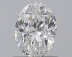 Diamante Naturale Taglio Ovale 0.63ct VG/EX E VVS1 - GIA - 6.53x4.78x2.97mm