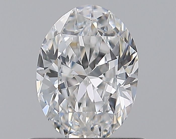 Diamante Naturale Taglio Ovale 0.63ct VG/EX E VVS1 - GIA - 6.53x4.78x2.97mm