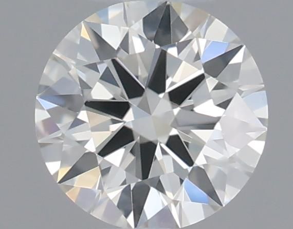 Diamante Naturale Taglio Brillante 0.25ct 3EX J IF - GIA - 4.12x4.14x2.46mm