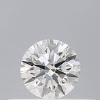 Diamante Naturale Taglio Brillante 0.23ct 3EX F VS1 - GIA - 3.9x3.92x2.44mm