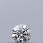 Diamante Naturale Taglio Brillante 0.18ct 3EX D IF - IGI - 3.69x3.73x2.24mm