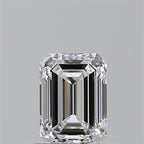 Diamante Naturale Taglio Smeraldo 0.8ct EX/EX E VVS2 - GIA - 6.18x4.48x2.97mm