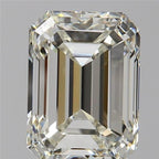 Diamante Naturale Taglio Smeraldo 1.37ct EX/EX J VVS1 - GIA - 7.29x5.23x3.66mm