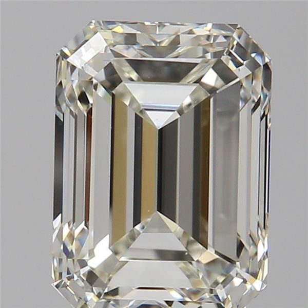 Diamante Naturale Taglio Smeraldo 1.37ct EX/EX J VVS1 - GIA - 7.29x5.23x3.66mm