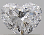Diamante Naturale Taglio Cuore 0.4ct G/EX D VS1 - GIA - 4.25x5.14x2.92mm