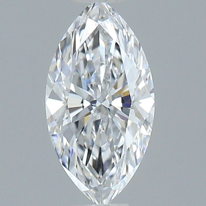 Diamante Naturale Taglio Marquise 0.51ct EX/EX D FL - GIA - 8.1x4.18x2.63mm