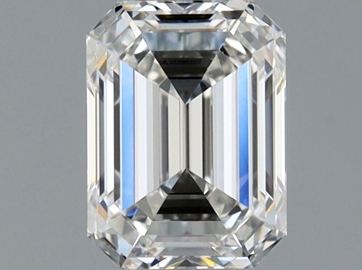 Diamante Naturale Taglio Smeraldo 0.51ct VG/EX H VS2 - GIA - 5.19x3.85x2.55mm