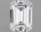 Diamante Naturale Taglio Smeraldo 0.52ct VG/VG D VVS2 - GIA - 5.24x3.65x2.7mm