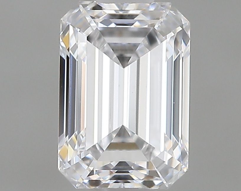 Diamante Naturale Taglio Smeraldo 0.52ct VG/VG D VVS2 - GIA - 5.24x3.65x2.7mm