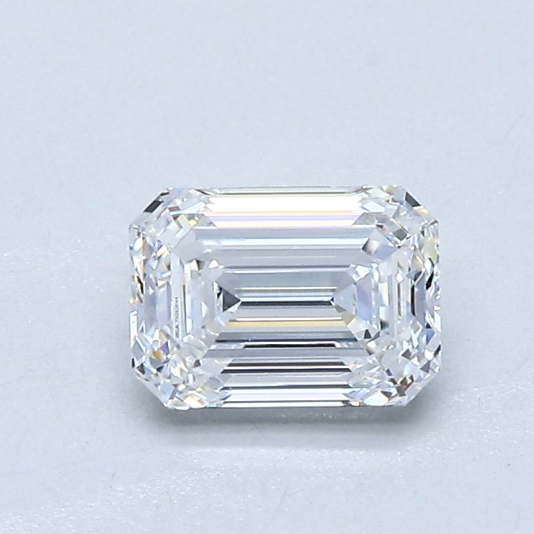 Diamante Naturale Taglio Smeraldo 0.9ct EX/EX D VVS1 - GIA - 6.33x4.53x3.09mm