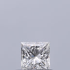 Diamante Naturale Taglio Princess 0.32ct VG/EX E VVS2 - GIA - 3.81x3.79x2.79mm