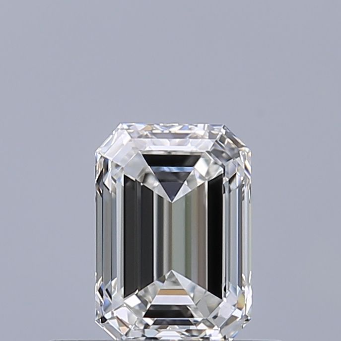 Diamante Naturale Taglio Smeraldo 0.51ct VG/EX G VVS1 - GIA - 5.38x3.77x2.55mm