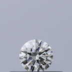 Diamante Naturale Taglio Brillante 0.18ct EX/EX/VG G IF - GIA - 3.65x3.67x2.2mm