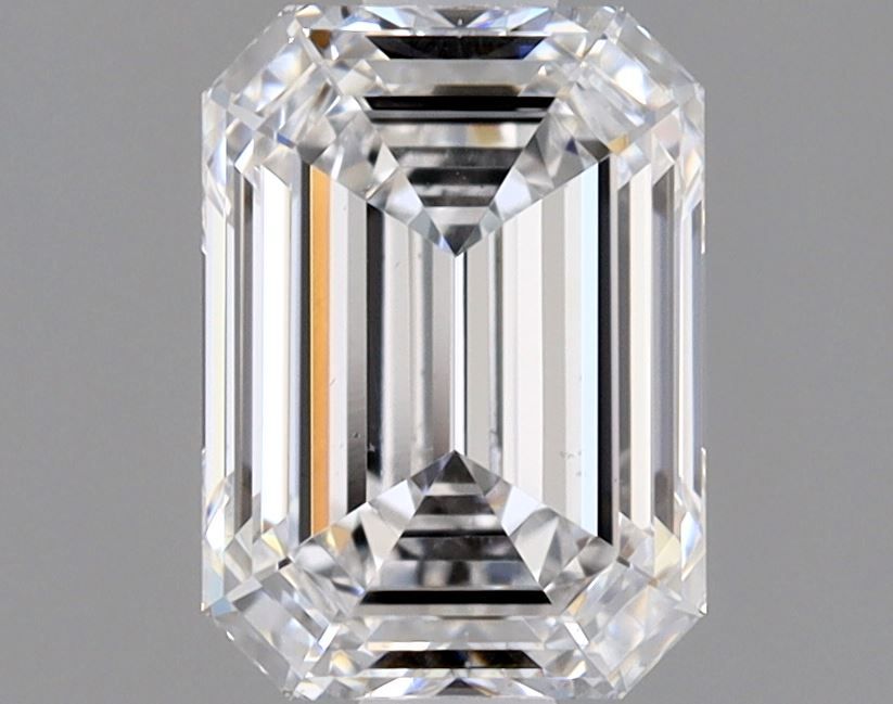 Diamante Naturale Taglio Smeraldo 0.92ct VG/EX D VS2 - GIA - 6.53x4.74x2.97mm