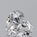 Diamante Naturale Taglio Cuore 0.6ct EX/EX D VS1 - GIA - 5.19x5.74x3.43mm