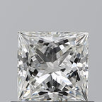 Diamante Naturale Taglio Princess 0.7ct VG/EX G IF - GIA - 5.03x5.0x3.33mm
