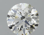Diamante Naturale Taglio Brillante 0.36ct 3EX F VVS1 - GIA - 4.56x4.54x2.84mm