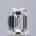 Diamante Naturale Taglio Smeraldo 0.72ct VG/EX F VVS2 - GIA - 5.96x4.25x2.91mm