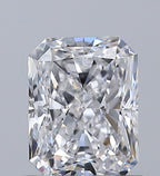 Diamante Naturale Taglio Radiant 0.7ct VG/VG D VS1 - GIA - 5.73x4.43x2.99mm