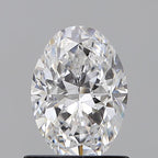 Diamante Naturale Taglio Ovale 0.9ct VG/EX D VS1 - GIA - 7.54x5.36x3.44mm