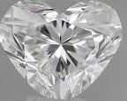 Diamante Naturale Taglio Cuore 0.4ct G/VG G IF - GIA - 4.3x5.13x3.1mm