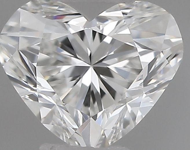 Diamante Naturale Taglio Cuore 0.4ct G/VG G IF - GIA - 4.3x5.13x3.1mm