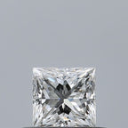 Diamante Naturale Taglio Princess 0.33ct VG/EX D VS2 - GIA - 3.82x3.77x2.78mm