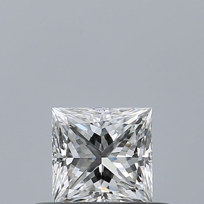 Diamante Naturale Taglio Princess 0.33ct VG/EX D VS2 - GIA - 3.82x3.77x2.78mm