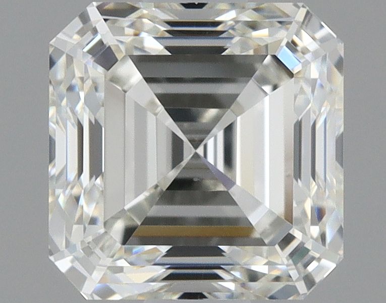 Diamante Naturale Taglio Asscher 1.01ct VG/VG J VS2 - GIA - 5.43x5.38x3.73mm