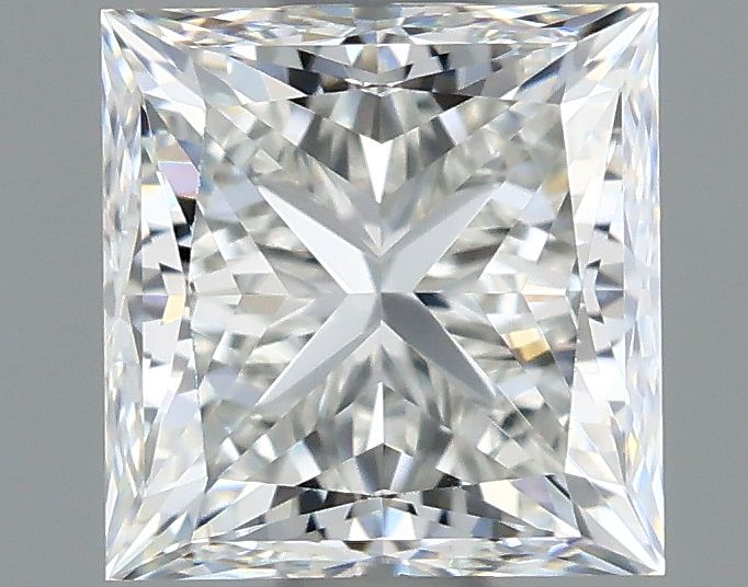 Diamante Naturale Taglio Princess 0.91ct VG/EX H VVS2 - GIA - 5.11x4.98x3.78mm