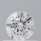 Diamante Naturale Taglio Brillante 0.42ct 3EX D IF - GIA - 4.75x4.78x2.99mm