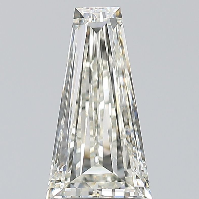 Diamante Taglio Baguette Scalata 0.9ct VG/EX J VS2 - GIA - 9.05x4.94x2.7mm