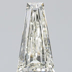 Diamante Taglio Baguette Scalata 0.9ct VG/EX J VS2 - GIA - 9.05x4.94x2.7mm