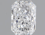 Diamante Naturale Taglio Radiant 0.51ct VG/EX D VS1 - GIA - 5.65x3.94x2.62mm