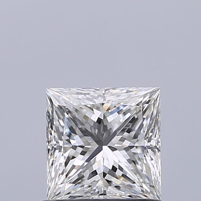 Diamante Naturale Taglio Princess 0.73ct EX/EX F IF - IGI - 4.94x4.89x3.62mm